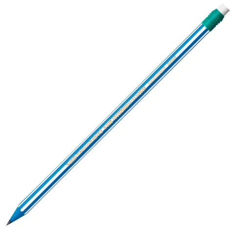 Карандаш чернографитный BIC, 1 шт., "Evolution Stripes", HB, с