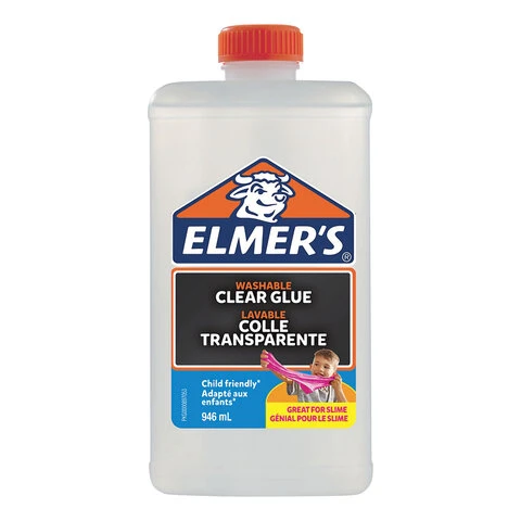 Клей для слаймов канцелярский ELMERS "Clear Glue", 946 мл (7-8