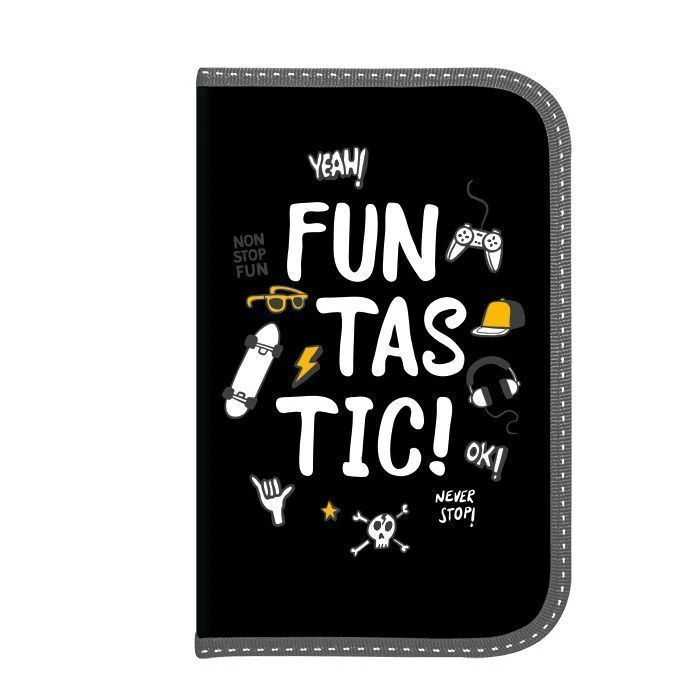 Пенал 1 секц. бол. Schoolformat FUN SKATE 190х115 для мальчиков