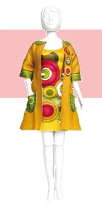 "DressYourDoll"   Одежда для кукол  №2 S213-1005 Betty Funky