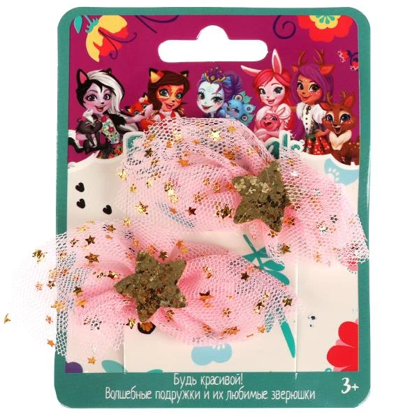 Аксессуары для девочек ЭНЧАНТИМАЛС заколки с украшениями, 2 шт. МИЛАЯ ЛЕДИ