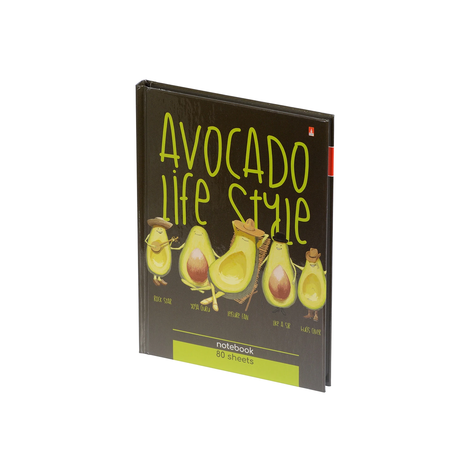 БЛОКНОТ-ПРЕСТИЖ А6. 80 Л. "AVOCADO STYLE"