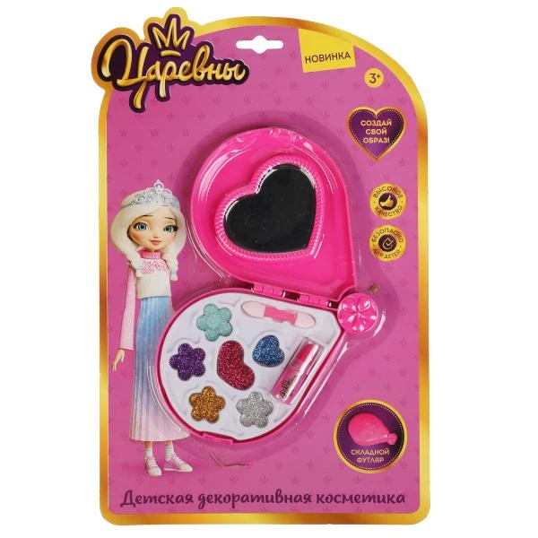 Косметика для девочек Царевны тени для век, помада, блистер МИЛАЯ ЛЕДИ Косметика для девочек Царевны тени для век, помада, блистер МИЛАЯ ЛЕДИ