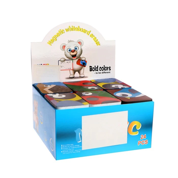 Губка для маркерной доски «Животные» 7 см, виды МИКС Губка для маркерной доски «Животные» 7 см, виды МИКС