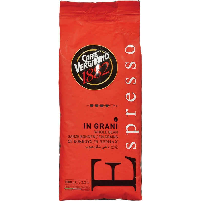 Кофе Vergnano Espresso в зернах, 1 кг