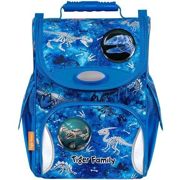 Ранец TIGER NATURE QUEST DINO AND BEYOND 14 л 35x31x19 см ткань молния для