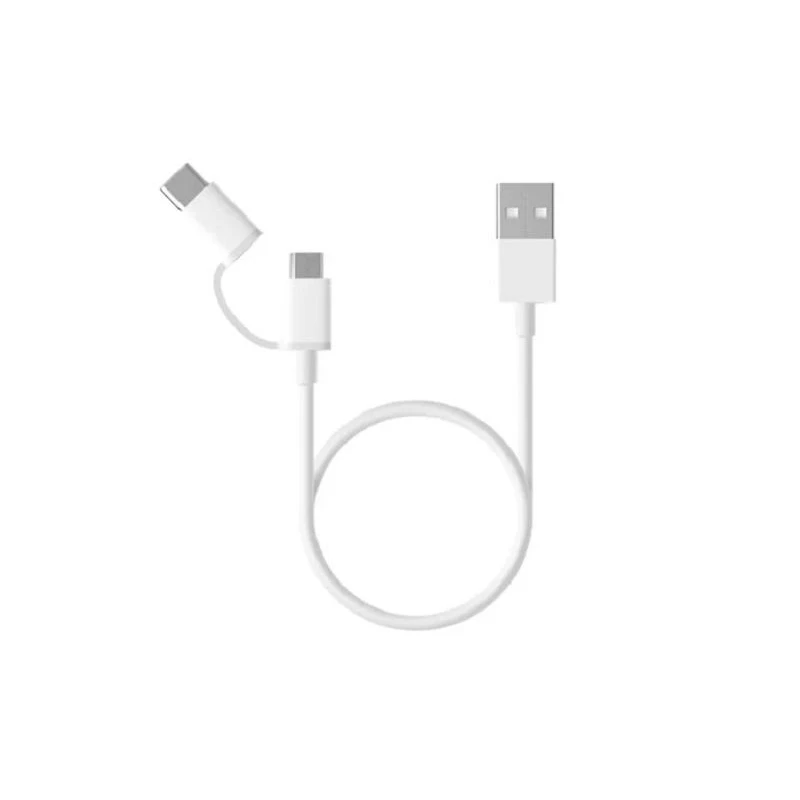 Кабель Xiaomi 2-in-1 USB Cable (Micro USB to Type C) 100cm