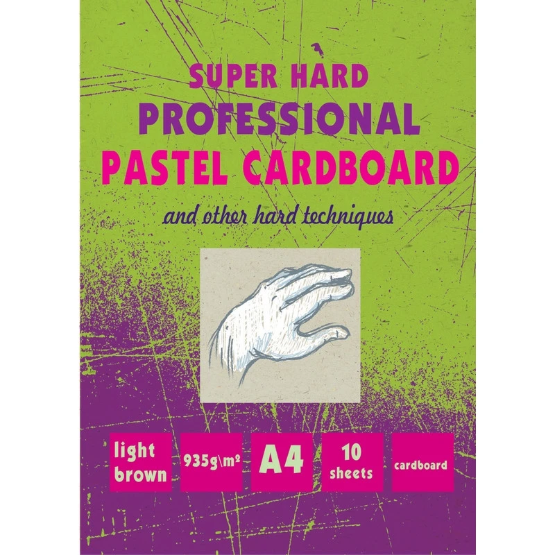 Альбом для пастели А4,10л,бл.карт.935 г,02601 штр.  4606090002601