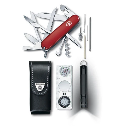 швейцарский нож victorinox traveller kit красный 1.8726