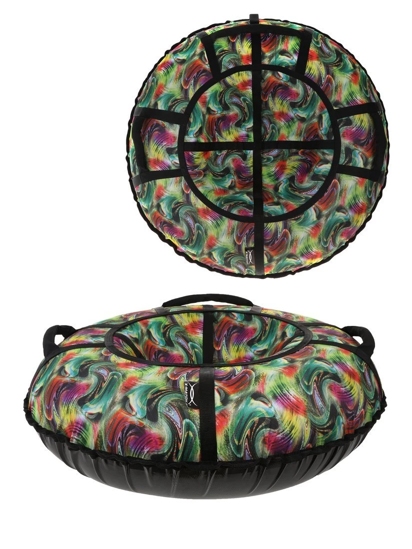 Тюбинг X-Match Люкс Северное сияние 100см.