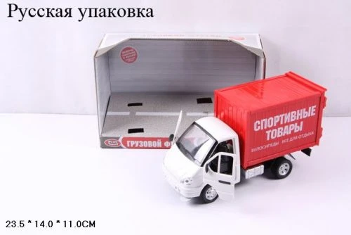 Play Smart инерционная машина со светом и звуком. откр. дверь фургон Спорттовары Play Smart инерционная машина со светом и звуком. откр. дверь фургон Спорттовары