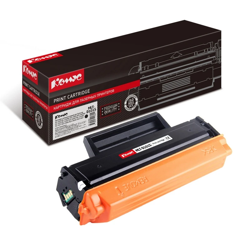 Картридж лазерный Комус MLT-D101S чер. для SamsungML2160/2165/2167