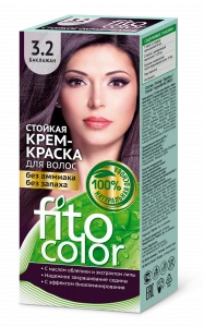 Арт.4834 ФИТО К Стойкая крем-краска для волос "Fitocolor" тон Баклажан