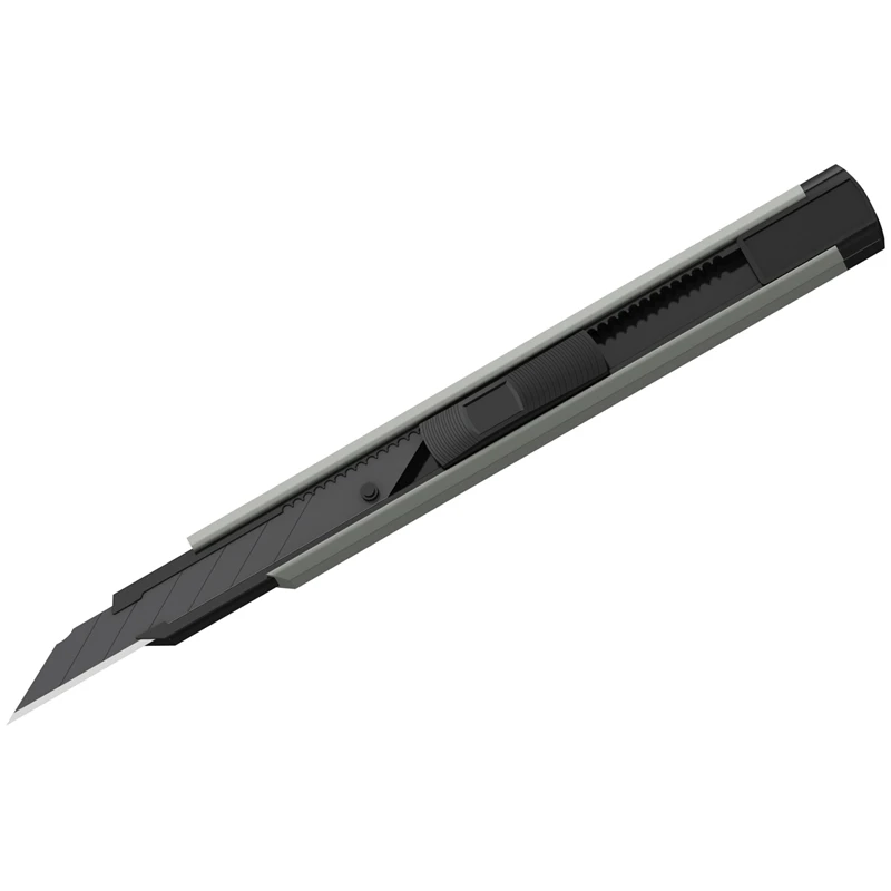 Нож канцелярский 9мм Berlingo "Power TX", auto-lock, металлический