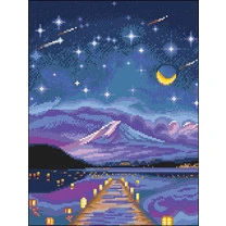 Кристальная (алмазная) мозаика "ФРЕЯ" ALVK-97 "Звездная