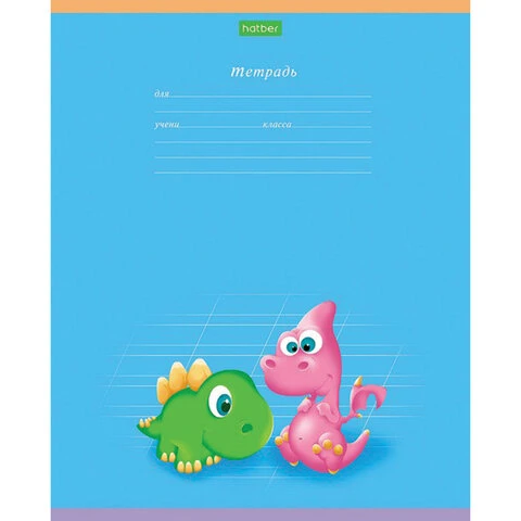 Тетрадь 12 л. HATBER-ECO косая линия, обложка плотная мелованная бумага,