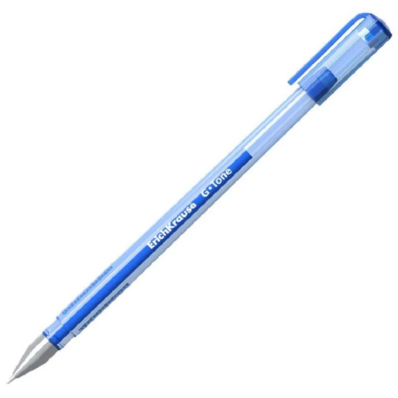 Ручка гелевая неавтоматическая ErichKrause G-Tone, цвет чернил синий