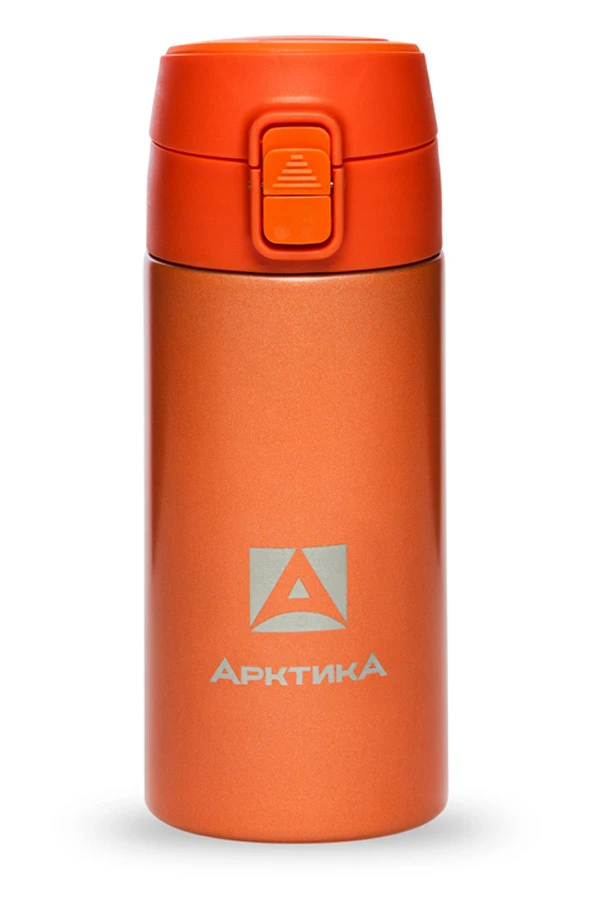 Термос (сититерм-вакуумный) Арктика (0,35 литра),оранжевый