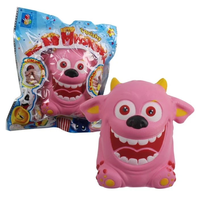 1toy игрушка-антистресс мммняшка squishy (сквиши), веселый монстрик,11,5 см. 1toy игрушка-антистресс мммняшка squishy (сквиши), веселый монстрик,11,5 см.
