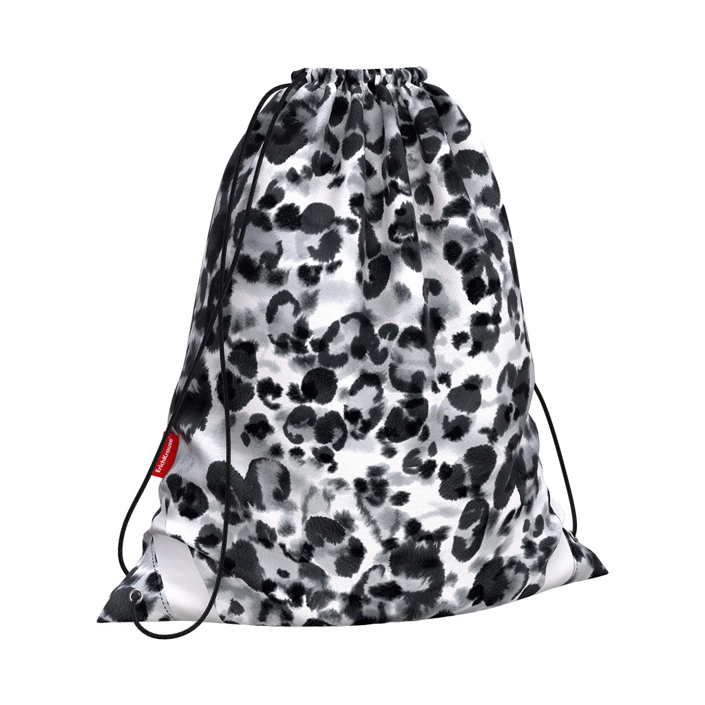 Мешок для обуви Erich Krause 365x440мм Grey Leopard