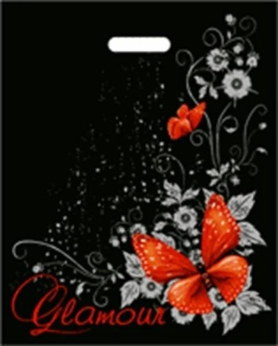 Пакет полиэтиленовый вырубной "Гламур" (38*47 см) СП-1353