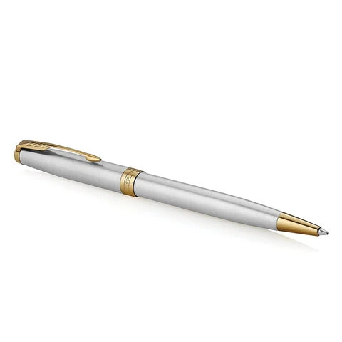 Ручка шариковая PARKER "Sonnet Core Stainless Steel GT", серебристый