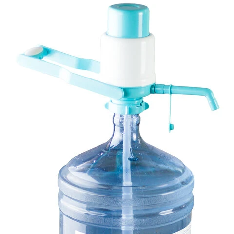 Помпа для воды AQUA WORK Дельфин Эко Плюс, механическая, для бутылей 12-19 л,