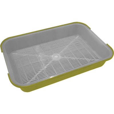 Туалет для кошекек с сеткой N 2 "Зооник" (поддон 390х280)