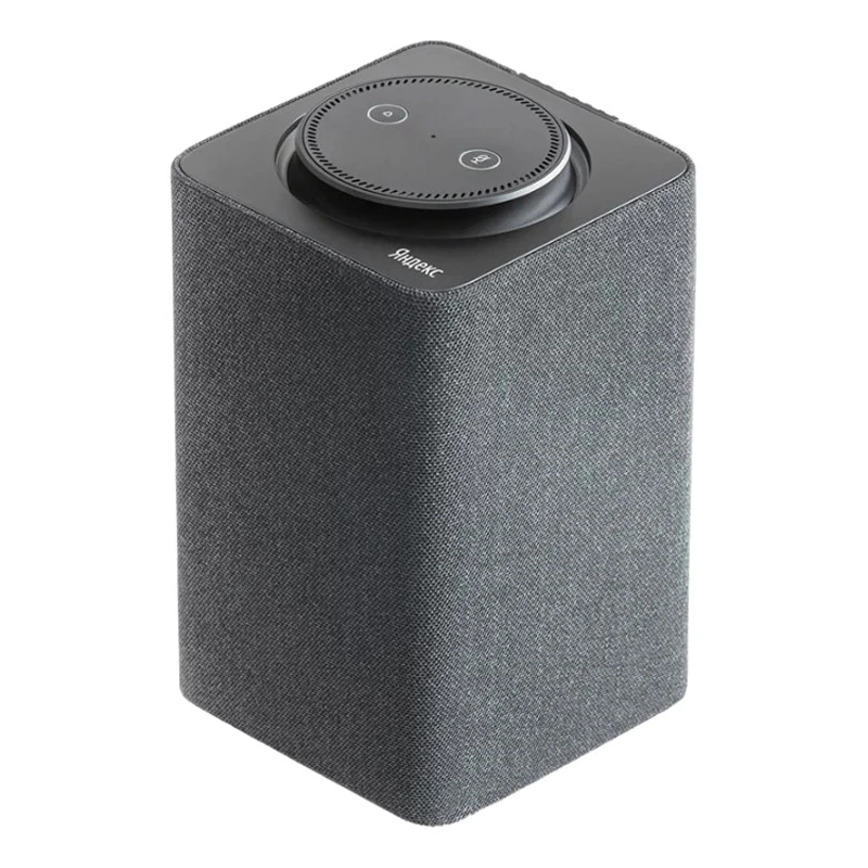 Колонка умная Яндекс.Станция для умного дома (черный)