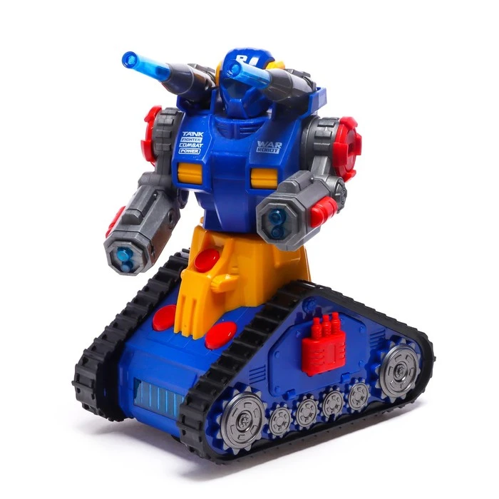 Робот «Бласт галактический воин», русское озвучивание, световые эффекты, цвета