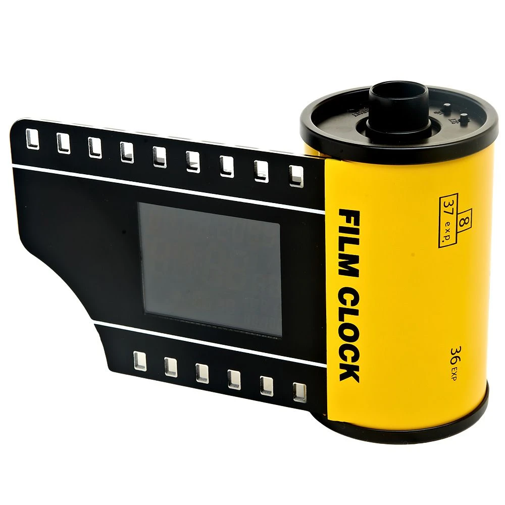 Часы настольные электронные "Кинематограф" h=13см. l=15,5см. (с