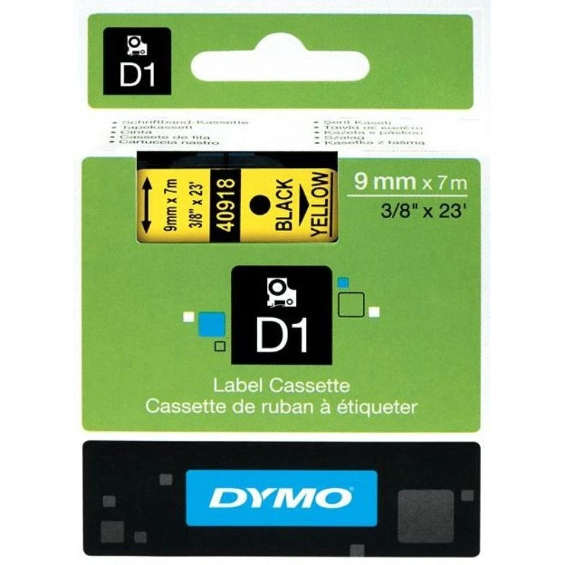 Картридж к этикет-принтеру DYMO S0720730 D1 9ммх7м чер/жел пл. для LM210D/P
