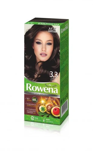 ROWENA Краска для волос "ROWENA SOFT SILK", тон 3.3 Горький Шоколад