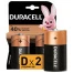 Батарейки DURACELL Basic, D (LR20, 13А), алкалиновые, КОМПЛЕКТ 2 шт., в