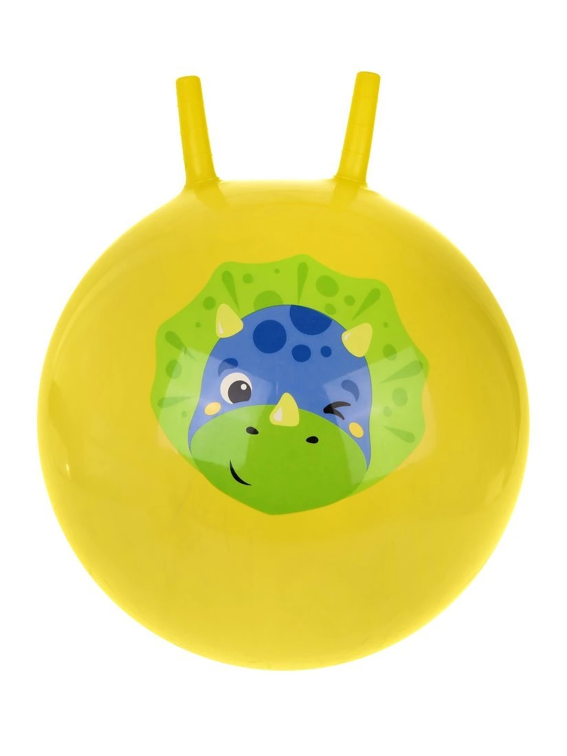 Мяч-прыгун Moby Kids 50 см Динозаврик, с рожками