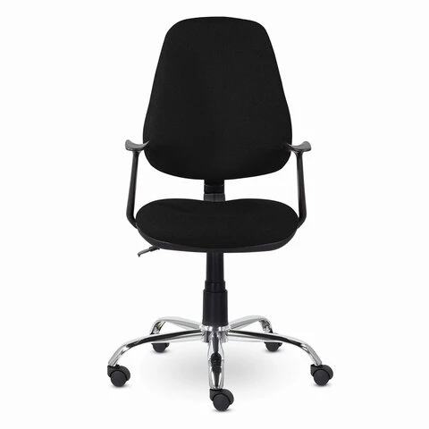 Кресло BRABIX "Comfort MG-322", хром, регулируемая эргономичная