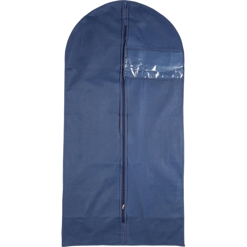 Чехол для одежды из спанбонда Luscan с окошком, 60х120см, синий, HD-HH009