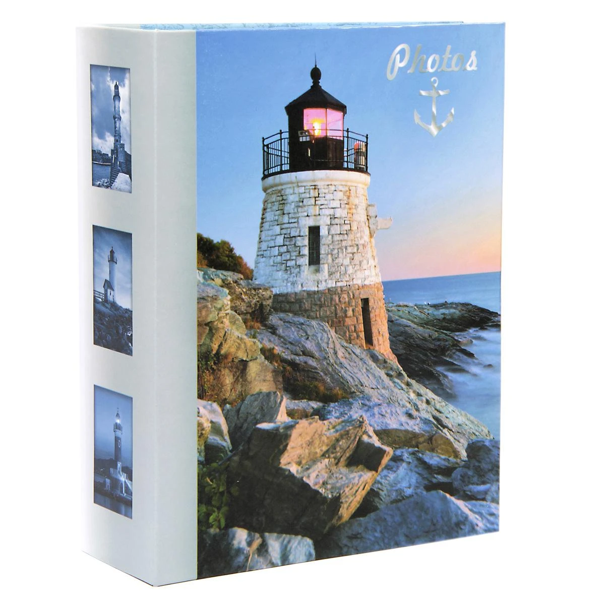Фотоальбом 100 ф 10X15 см, ПП карм. lighthouse, 46371