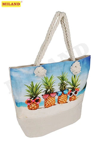 Сумка пляжная Ананасы СП-5280