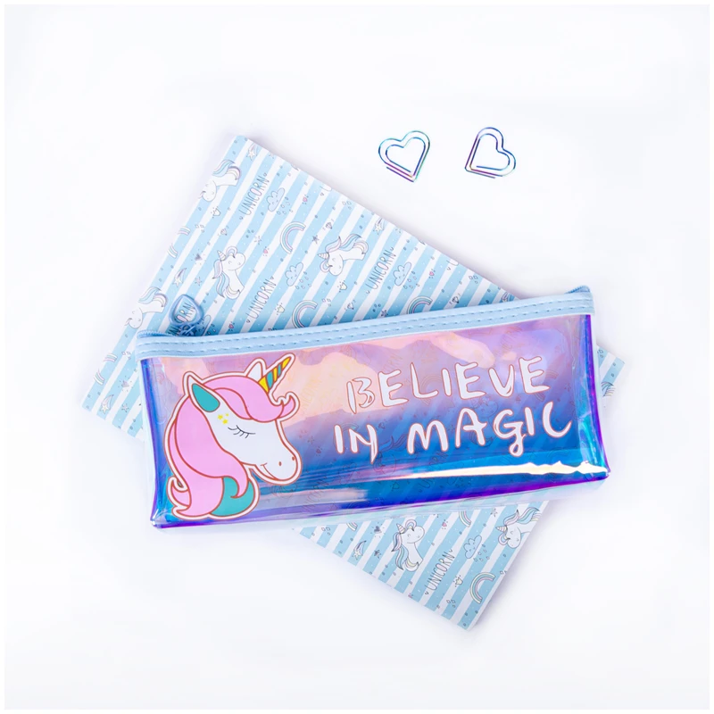 Пенал мягкий 200*80*40 MESHU "Unicorn", ТПУ