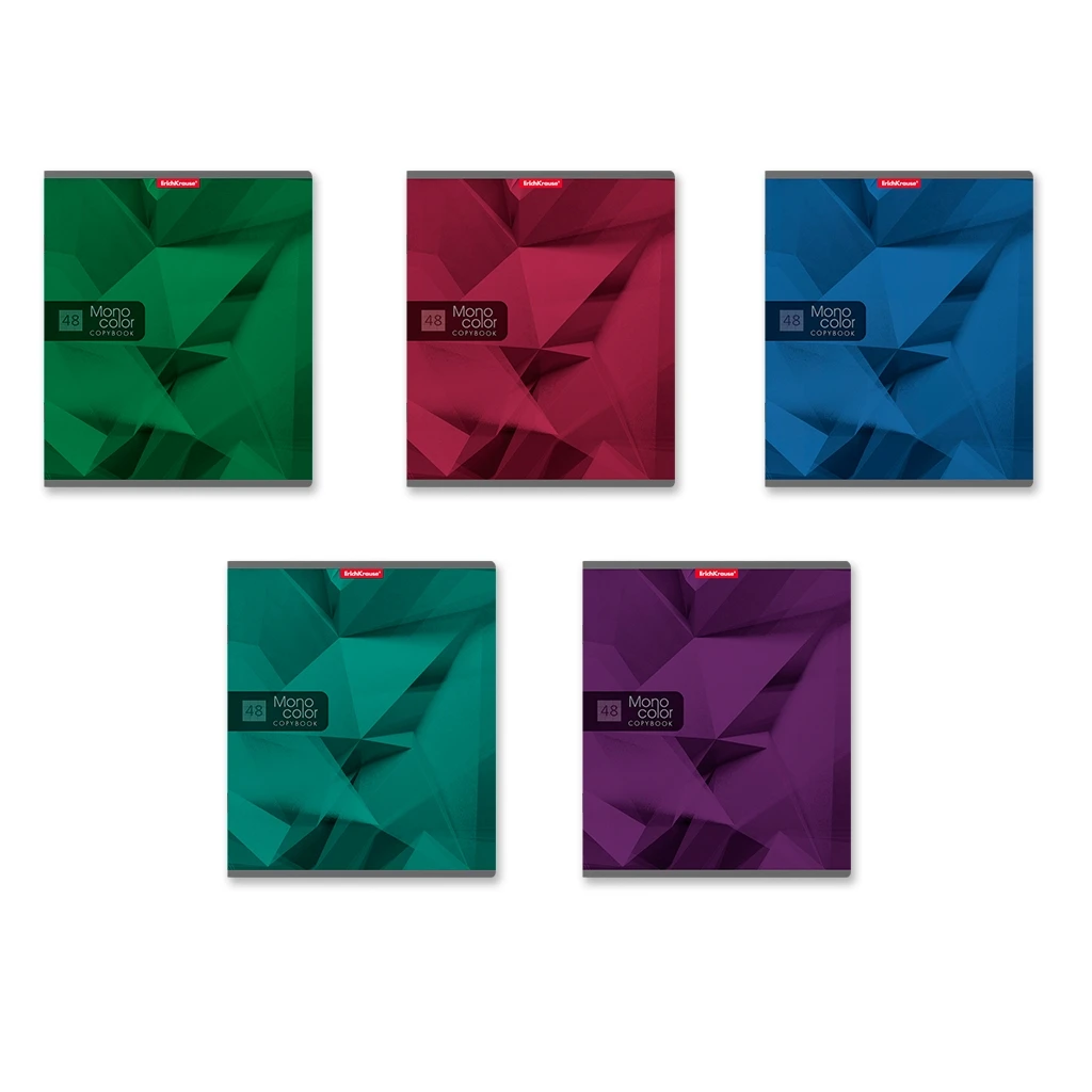 Тетрадь общая ученическая Erich Krause® MonoColor Next, 48 листов, клетка