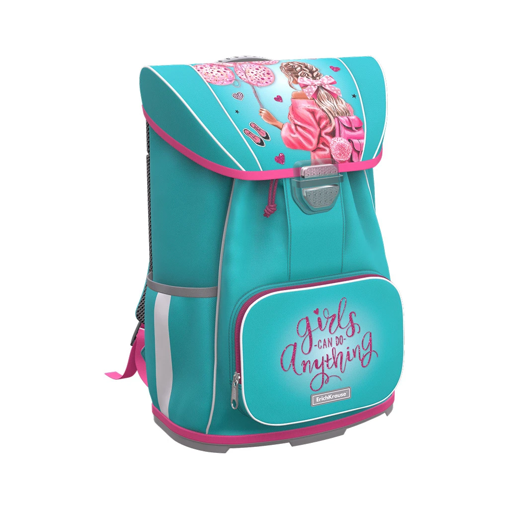 Ученический рюкзак с пластиковым дном ErichKrause® ErgoLine® 16L Girly Day