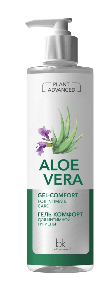 BelKosmex PLANT ADVANCED Aloe Vera ГЕЛЬ-комфорт для интимной гигиены 200г