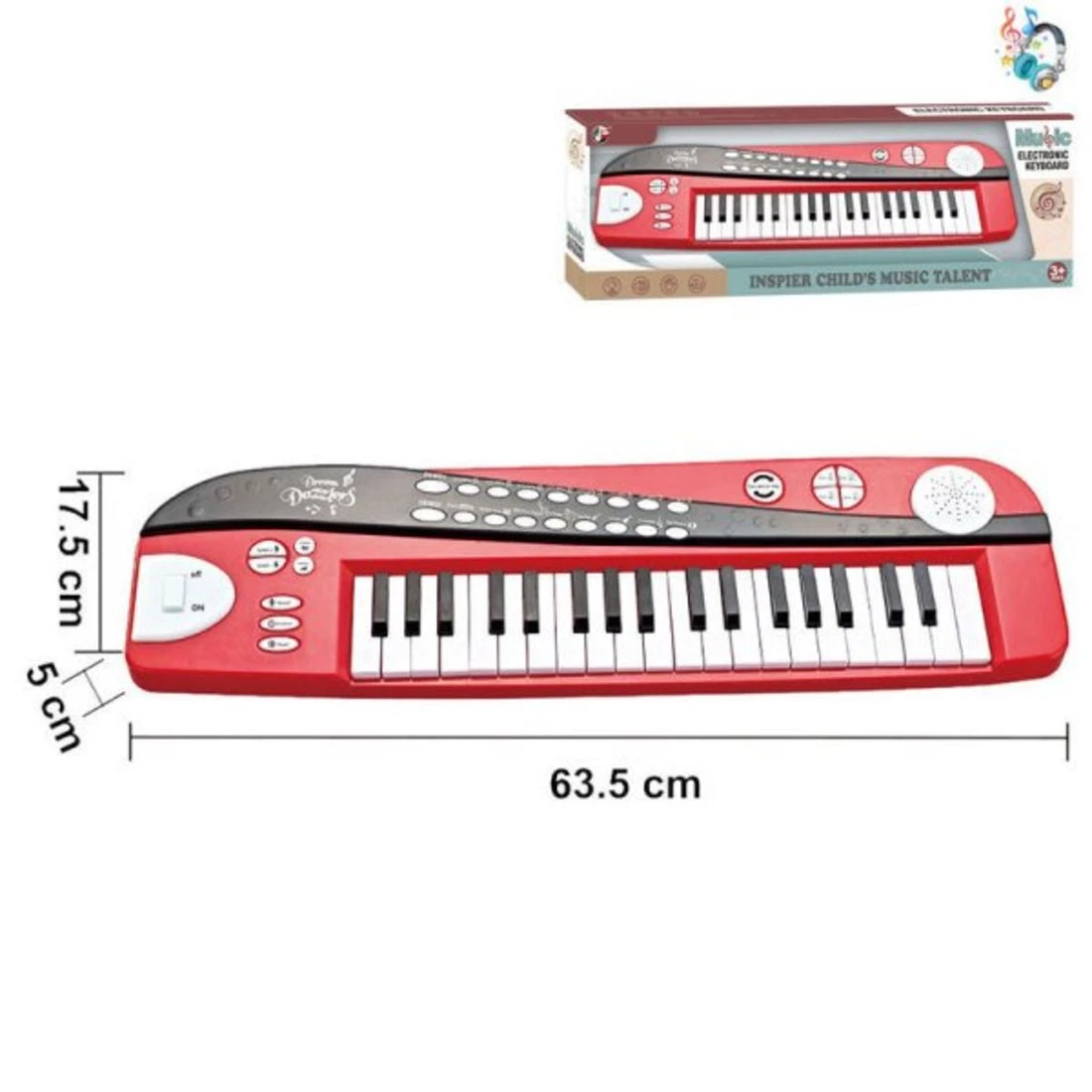 Синтезатор 37 клавиш, функция записи