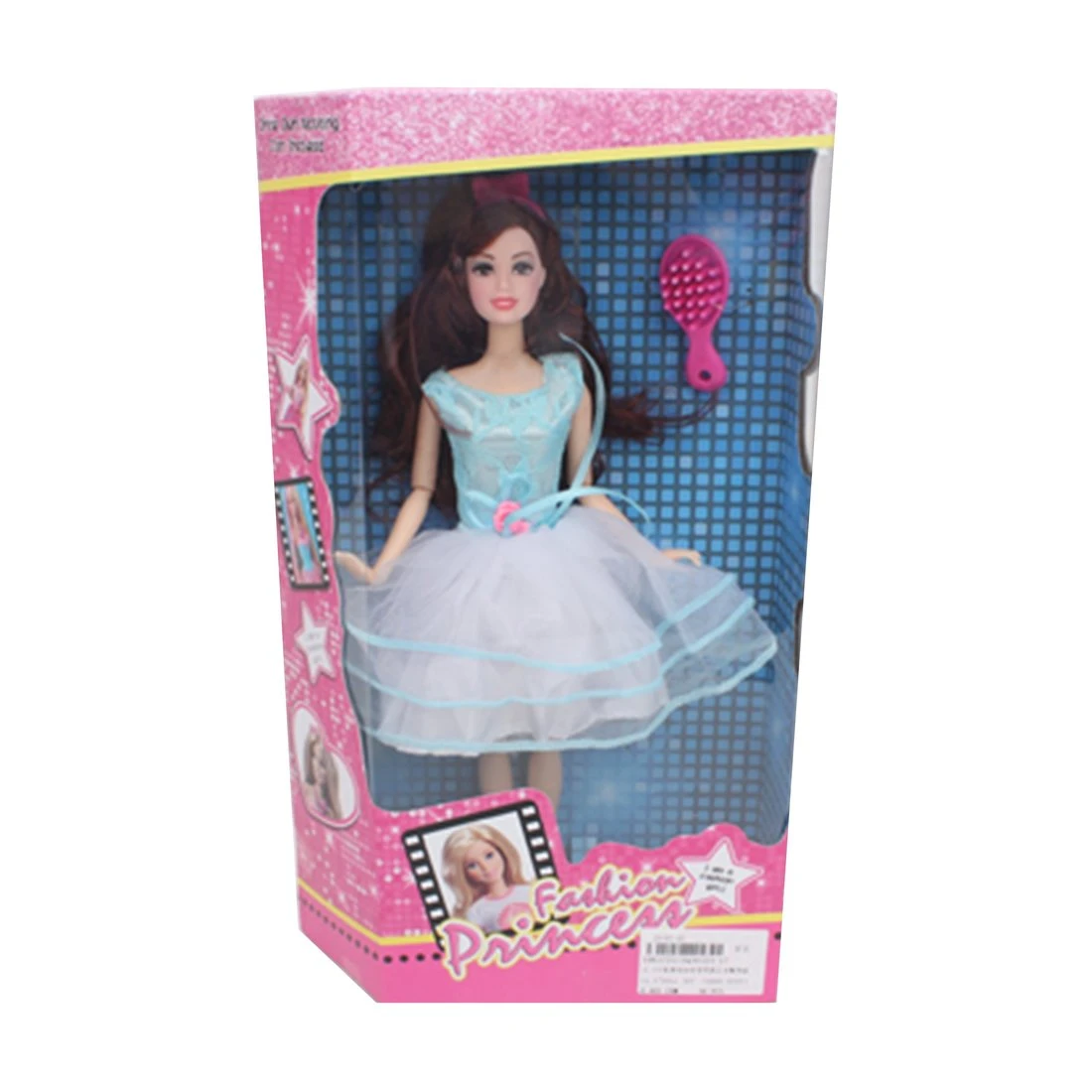 Игровой набор "Модница", в комплекте: кукла 30см, предметов 2шт.
