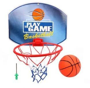 Набор для игры в баскетбол, щит 35*25,5 см, мяч, игла для насоса