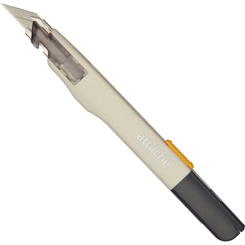Нож канцелярский Attache Selection Genius,9мм,фиксатор,для правш./левш. 969556
