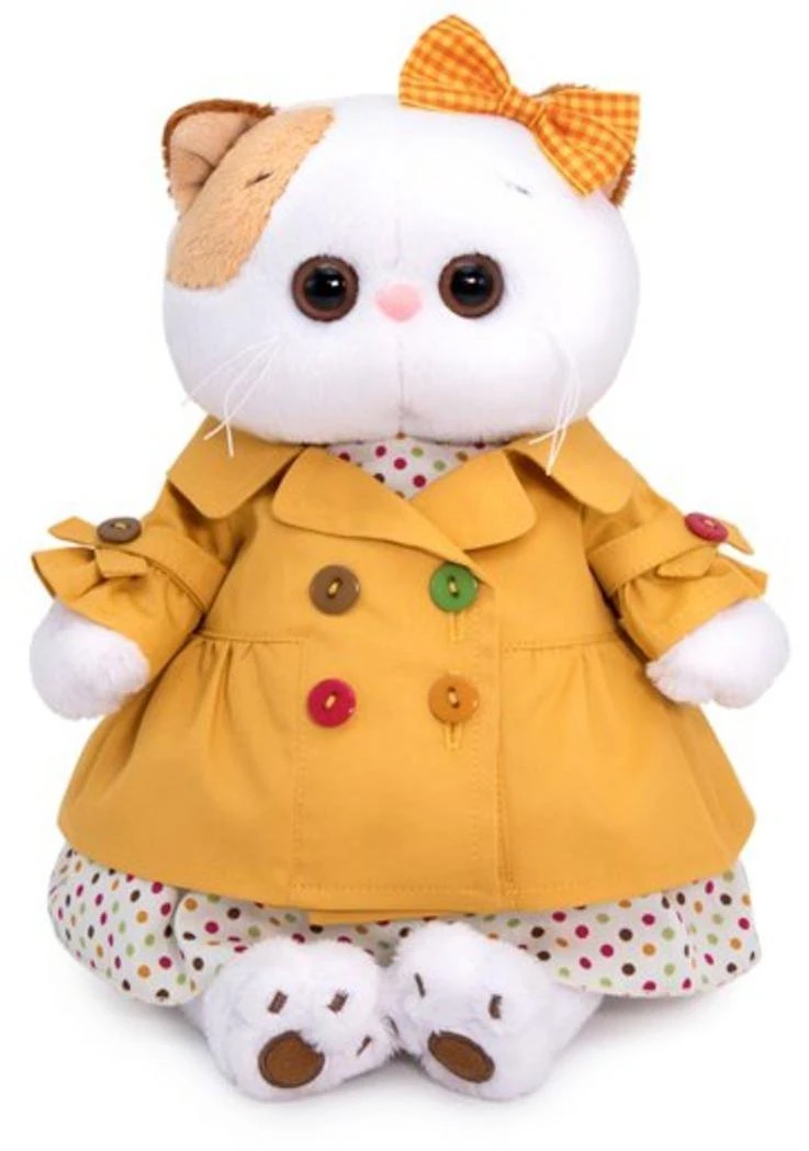 Кошечка Ли-Ли в оранжевом плаще 24 см. LK24-049 Кошечка Ли-Ли в оранжевом плаще 24 см. LK24-049