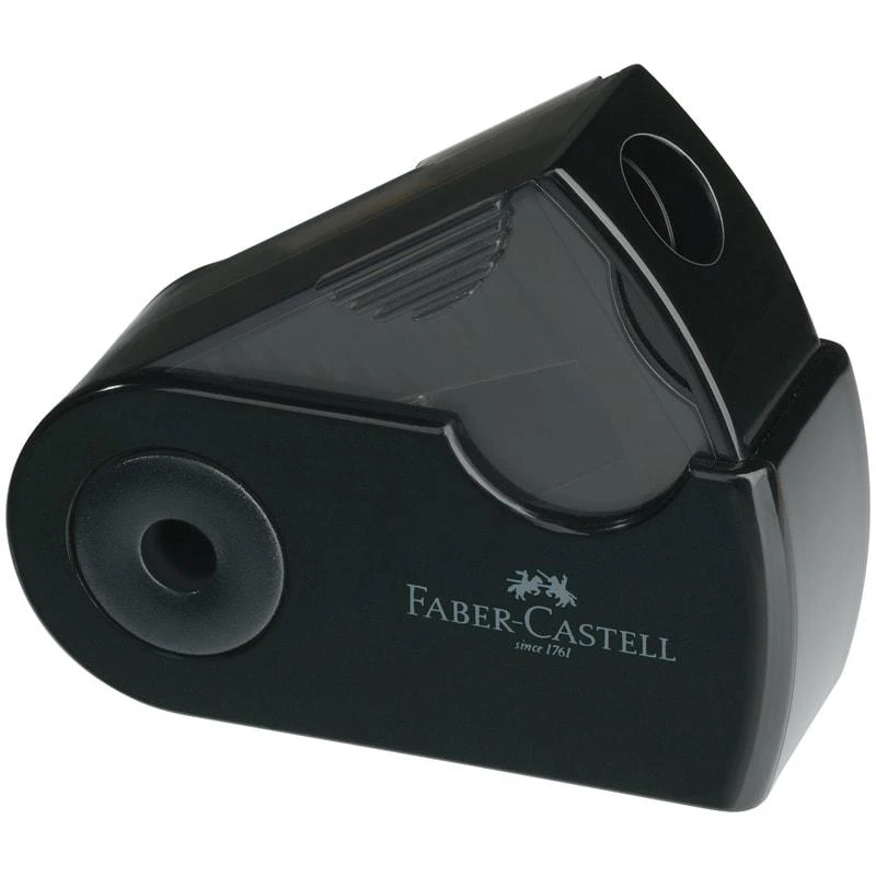 Точилка пластиковая Faber-Castell "Sleeve Mini", 1 отверстие,