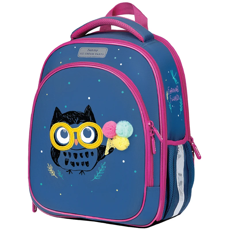 Ранец Berlingo Expert Light облегченный "Funny owl" 38*28*15см, 3